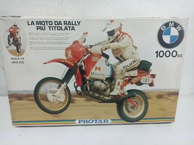 Protar BMW 1000 Cc Gaston Rahier KIT MONTAGGIo Moto No Decalcomanie 1/9-ZR-D35 - Immagine 1 di 4