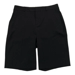 NWT BANANA REPUBLIC 9.5" Dressy Chino Shorts Sz 2-4 Black #536102 - Picture 1 of 6