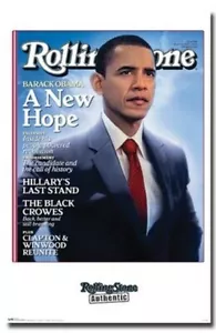 BARACK OBAMA POSTER Rolling Stone Cover RARE HOT NEW - Picture 1 of 1