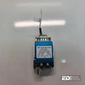 Teledyne Coax Switches CCR-53S30-NS 12VDC NOS - Picture 1 of 5