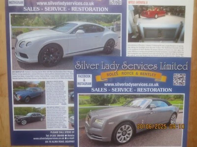 Bentley Mulsanne Turbo & Turbo R , Bentley Eight etc. Reports/ Cuttings - Image 1 of 4