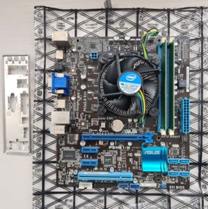 ASUS P8H61-M Motherboard/i3-2100/8GB 2x4 DDR3 1600MHz@1333MHz RAM/Cooler Bundle - Afbeelding 1 van 10
