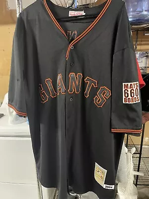 老式Mitchell & Ness Barry Bonds巨人队球衣 — 第 1/3 张图片