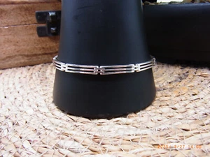 925 Silber Armband vintage ca 18,5 cm Lang Artnr. A.0256 - Bild 1 von 4