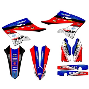 2023 YZ 125X RICOCHET Blue Senge Graphics Kit Compatible with Yamaha - Picture 1 of 10