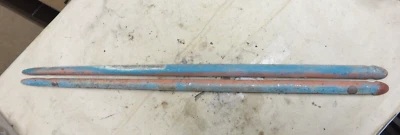 1942 1946 1947 Ford Truck HOOD SIDE TRIM MOLDINGS Original pair SPEARS - Image 1 of 4