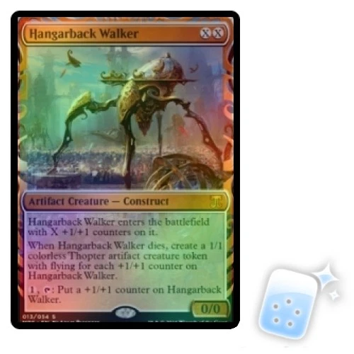 FOIL HANGARBACK WALKER Masterpiece Series: Kaladesh Inventions Magic MTG CARD - Image 1 of 1