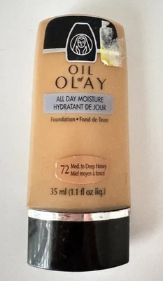 Olay All Day Moisture Foundation – Shade 72 Medium to Deep Honey - Image 1 of 2