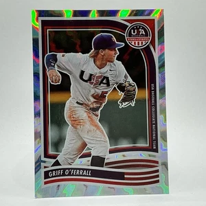 2024 Panini Stars and Stripes SP Lightning /30 Griff O’Ferrall COLLEGIATE A9-4 - Bild 1 von 2