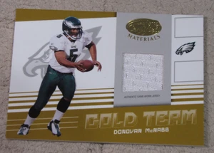 2004 Leaf Certified Materials Donovan McNabb Gold Team Jersey /150 - Bild 1 von 2