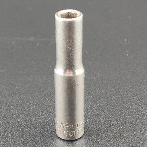 NAPA USA NMD606M, 1/4" DRIVE, 6MM. SOCKET, 2" DEEP/HIGH, 6 POINT. - Picture 1 of 7