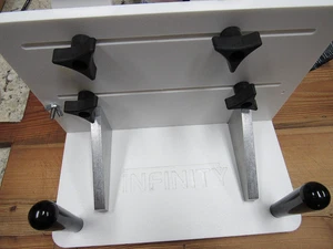 Infinity Tools Vertikalfräsenschlitten, mit extra Kniehebelspanner TOP ZUSTAND - Bild 1 von 8