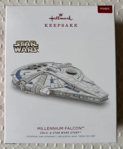 PUNZE 2018 ORNAMENT MILLENNIUM FALCON HAN SOLO STAR WARS - MAGIC - NEUE BATTERIEN - Bild 1 von 1