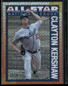 2025 Topps Serie 2 - 1990 Topps Cromo Plata Paquete All-Stars Clayton Kershaw... - Imagen 1 de 2