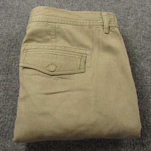 G&M Cargo Shorts Mens 42 Khaki Tan Multi Pocket Outdoor Baggy Y2K Skater Hip Hop - Picture 1 of 14