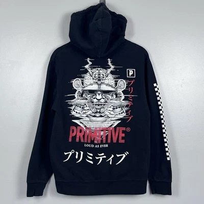 Sudadera con Capucha Samurai Primitive Skateboarding Para Hombre Fuerte Como Siempre Estampado Gráfico Talla S Foto 1 de 4