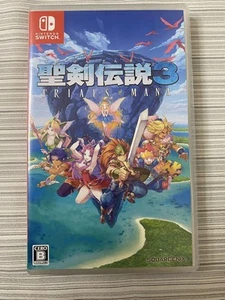 Nintendo Switch Seiken Densetsu 3 Trials of Mana RPG Used Japan - Picture 1 of 3