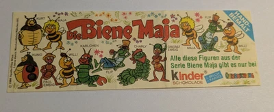 RAR!! Beipackzettel DIE BIENE MAJA  D 1986 GUTER Zustand 100% ORIGINAL - Bild 1 von 3