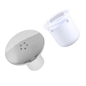 115mm Shower Drain Cover Tray Waste No blocking Trap Plug Hole Cover Replacement - Picture 1 of 13