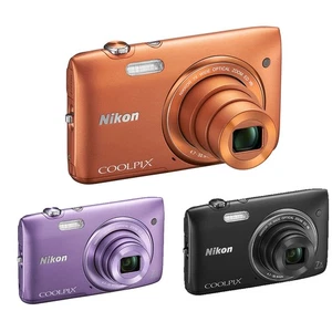 Nikon COOLPIX S3500 CCD Retro Digital Camera 20.2 MP 7x Zoom,2.7" LCD,720p HD - Picture 1 of 37