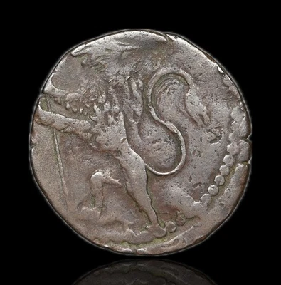 ITALIA, Estados Pontificios - Bolonia. Papa Inocencio XII, Quattrino, 1699 Foto 1 de 2