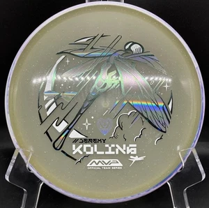 MVP Axiom Particle Eclipse Glow Tempo RARE WhitePurp-Swirl Rim -Koling Disc Golf - Picture 1 of 24