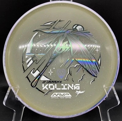 MVP Axiom Particle Eclipse Glow Tempo RARE WhitePurp-Swirl Rim -Koling Disc Golf - Image 1 of 4