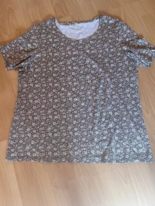 Damen Shirt in beige-weiß mit kleinen Blumen von Christian Berg - Bild 1 von 1