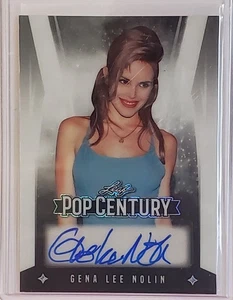 Gena Lee Nolan 2025 Leaf Pop Century Auto Autograph #1/1 - Picture 1 of 1