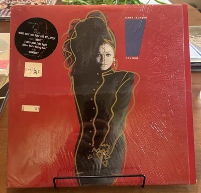 Janet Jackson Control Lp 1986 Shrink Hype Inner A&M SP-5106 R&B Pop - Image 1 of 4
