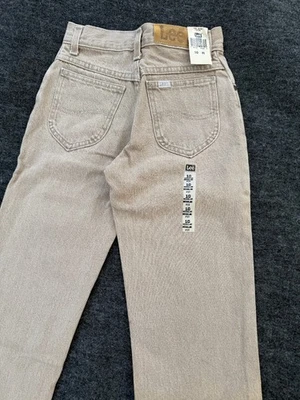 Riders от Lee девочек размер 10R легко подходит джинсы винтажный желтовато-коричневый ковбой гранж США Y2K 90-х - Изображение 1 из 4