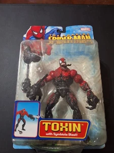 TOY BIZ THE AMAZING SPIDER-MAN TOXIN WITH SYMBIOTE BLAST NOS 2006 RARE V-61 - Picture 1 of 10