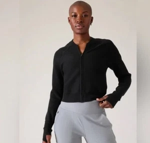 Athleta Advantage Pullover Strickjacke - klein - schwarz - neu ohne Etikett  - Bild 1 von 3