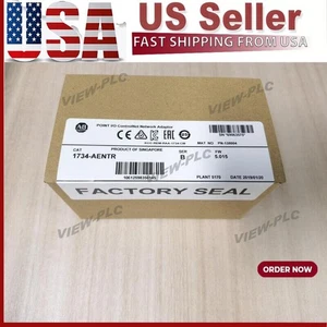 New AB 1734-AENTR  Point I/O Dual Port Adaptor Module 1734AENTR US Free Tax - Picture 1 of 5