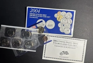 2004 Uncirculated Coin Set U.S Mint Original Government Packaging OGP - Picture 1 of 3