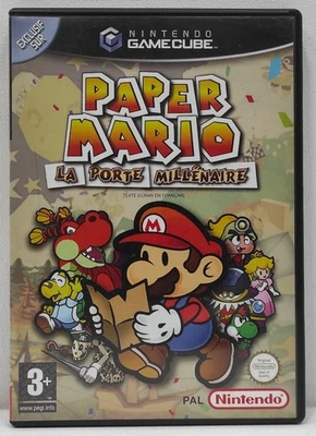 Paper Mario : La Porte Millénaire  Jeu Nintendo Gamecube Avec Notice TBE AF239 - Photo 1/3