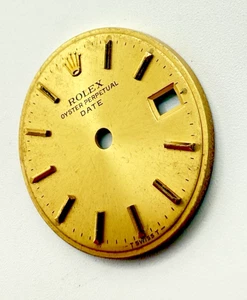 Rolex Ladies Date 26mm 6917 Champagne Gold Stick Dial - Imagen 1 de 4