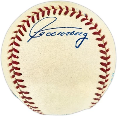 Jeff Torborg Autographed Signed AL Baseball Dodgers, Yankees Beckett - Image 1 of 4