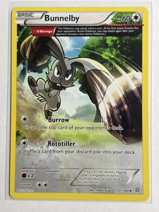 Tarjeta Pokémon Bunnelby 121/160 - XY Primal Clash no holográfica - Imagen 1 de 2