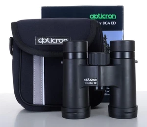 Opticron 10x32 Traveller BGA ED Binoculars - Picture 1 of 9