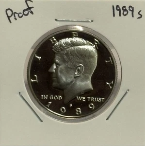 1989 S Kennedy Half Dollar CLAD Proof, Gem, Low Mint! 🔥 - Bild 1 von 2