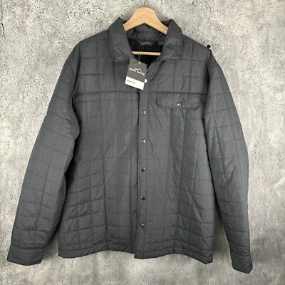 NWT EDDIE BAUER EB502 Shirt Jacket - Men's Size XL - Gray - Cincinnati Reds Logo - Image 1 of 4
