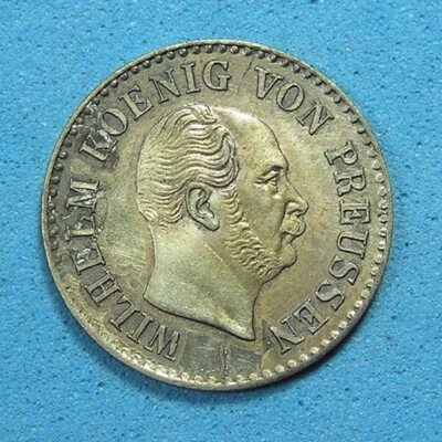 Prussia German States 1/2 Groschen 1864-A, Combined Shipping - Image 1 of 2