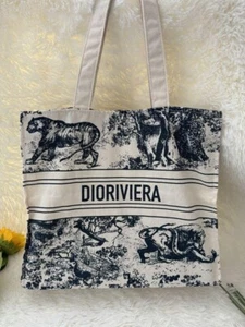 Christian Dior Wardujuy Tote Bag Novelty VIP Customers Only Japan 15" x 16.5" - Picture 1 of 12