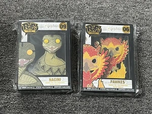 Funko Pop! Pin Harry Potter - #9 Nagini And #6 Fawkes - Picture 1 of 1