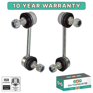 PER MAZDA MX5 MX-5 MK2 (1998-2005) STABILIZZATORE POSTERIORE ANTIROLLIO BARRE DROP LINKS x2 - Foto 1 di 11