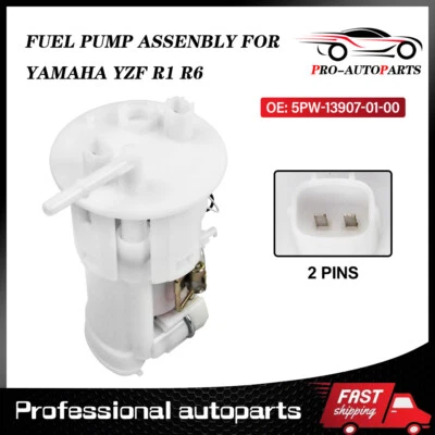 Bomba de tanque de combustible 5PW-13907-03-00 compatible con Yamaha YZF R1 R6S R6 EE. UU. Stock Foto 1 de 4