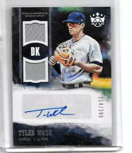 2 camisetas Tyler Wade 2018 Diamond Kings + autógrafo certificado #/299-nueva edición - Imagen 1 de 1