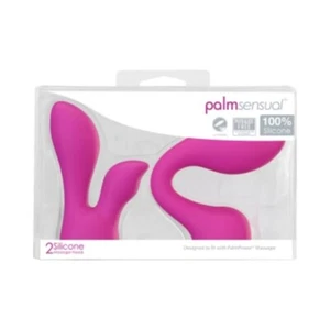 BMS Enterprises Palm Power Massager Heads Sensual Set Of 2 - Picture 1 of 6