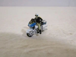 Vtg Micro Machines Harley Davidson Electraglide Police Motorcycle Galoob 1992 - Picture 1 of 4